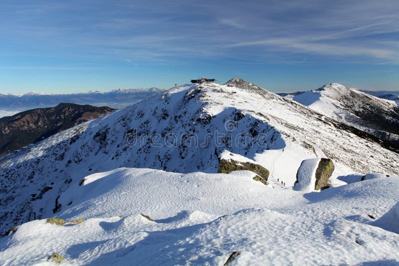 Winter mountain in Slovakia, Low Tatras