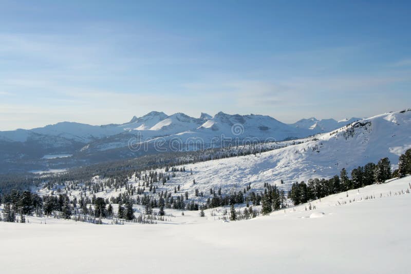 Winter in the mountains