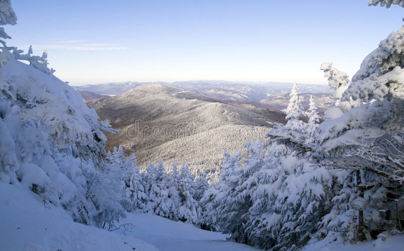 Winter in the Mountains