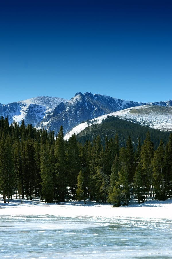 Winter Mountains in Colorado