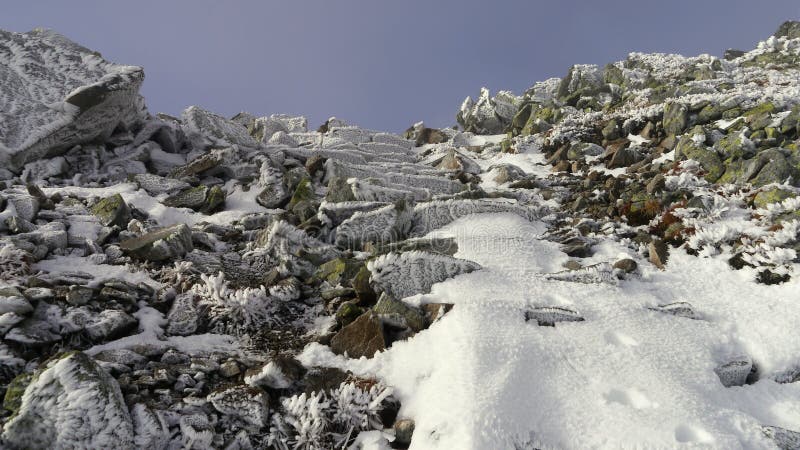 Winter mountains, High Tatras