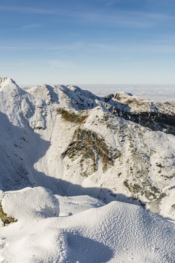 Winter in the mountains