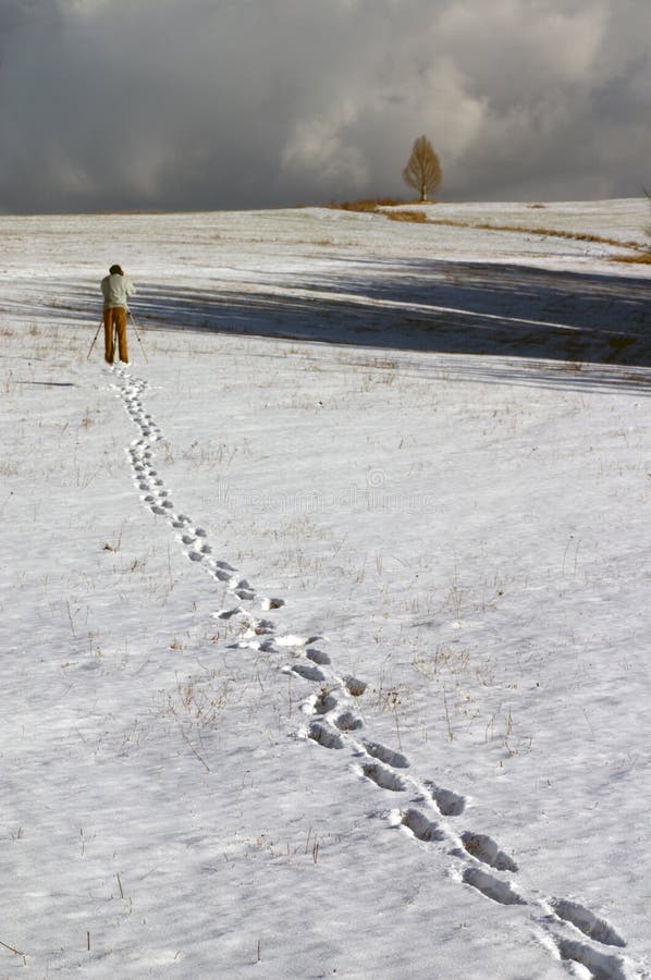 Winter photographer