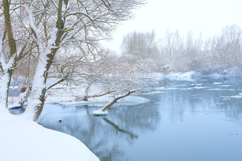 Winter river