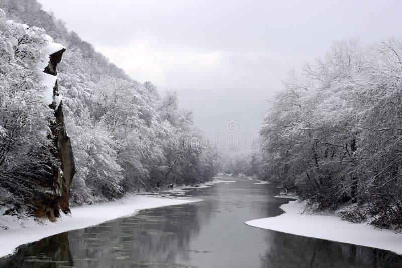 Winter river