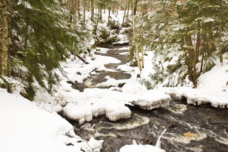 Winter River royalty free stock photos Winter River royalty free stock photos