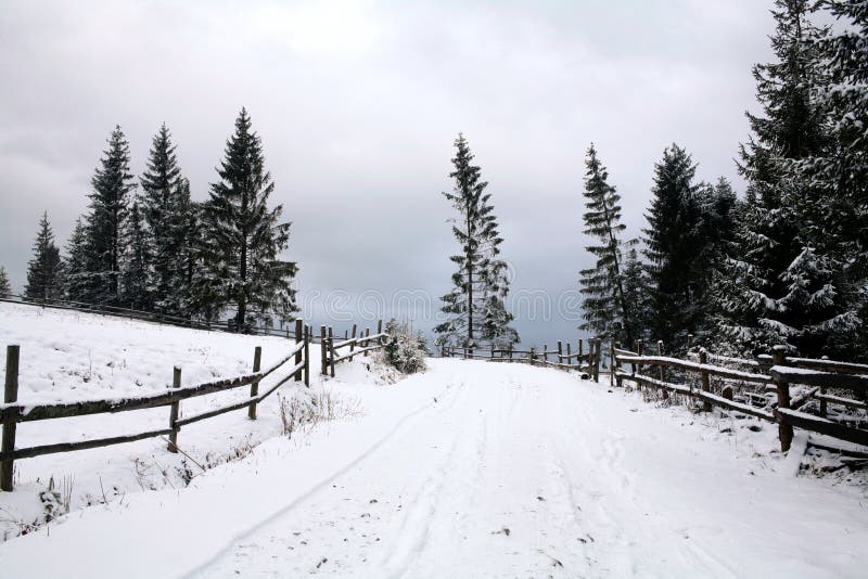 Winter road