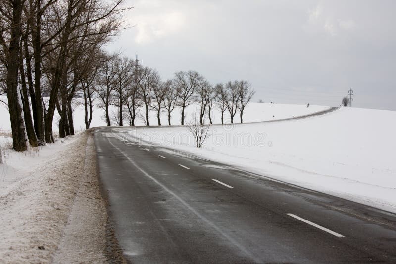 Winter road