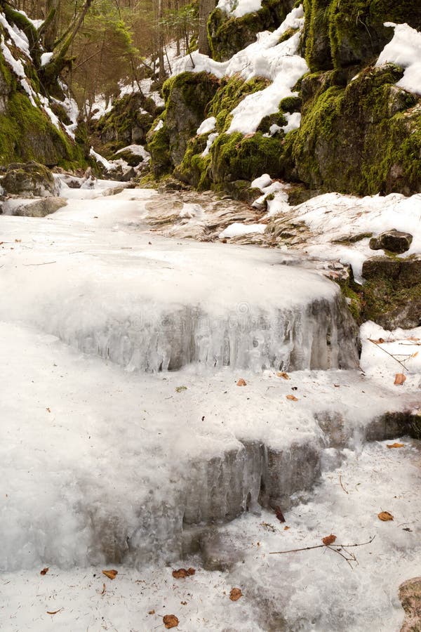Zimná scéna Bieleho potoka