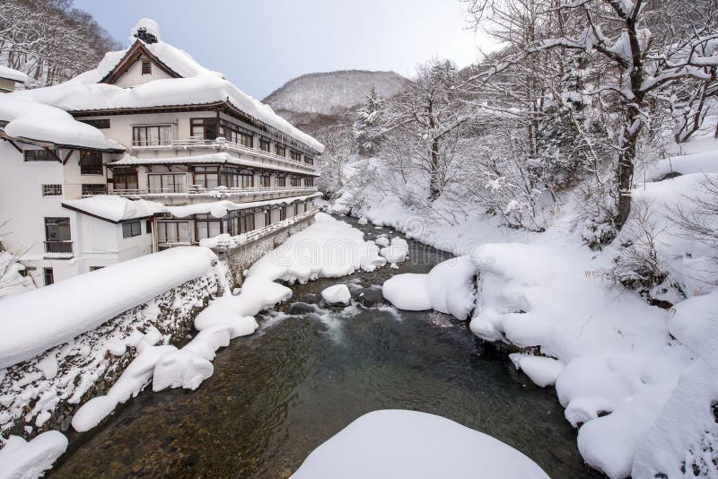 Takaragawa Onsen Osenkaku in Gunma prefecture, Japan