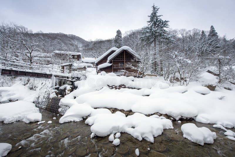 Takaragawa Onsen Osenkaku in Gunma prefecture, Japan