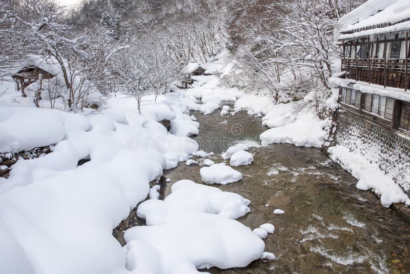 Takaragawa Onsen Osenkaku in Gunma prefecture, Japan