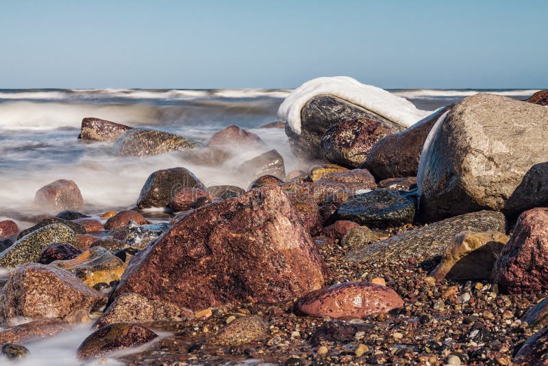 Winter on shore