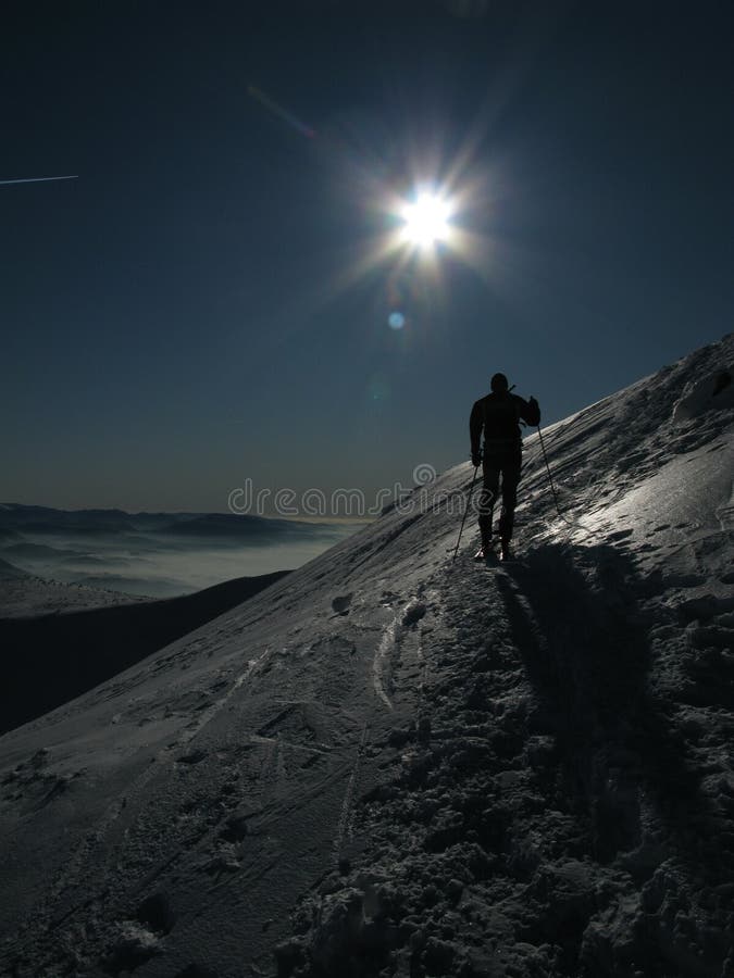 Winter skitouring