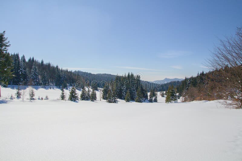 Zima - Slovenský raj Národný park,Slovensko