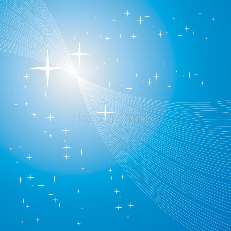 Winter stars royalty free illustration Winter stars royalty free illustration