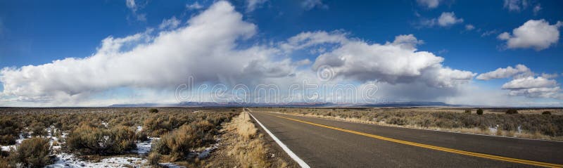Winter Storm stock photo