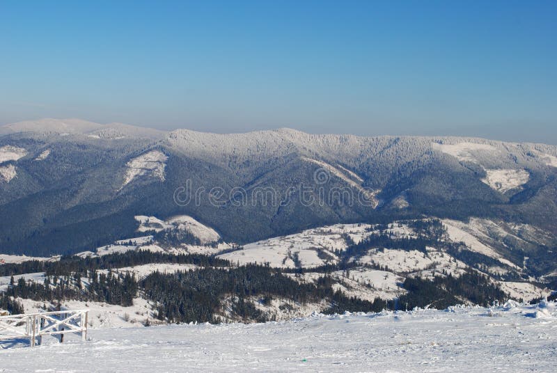 Winter Tatra Mountains in Slovakia