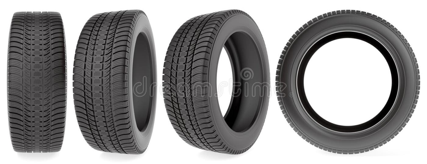 Car Wheel Different Angles Stock Illustrations 109 Car Wheel