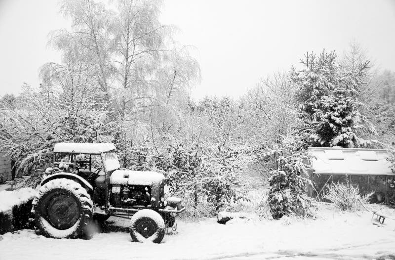 Winter tractor