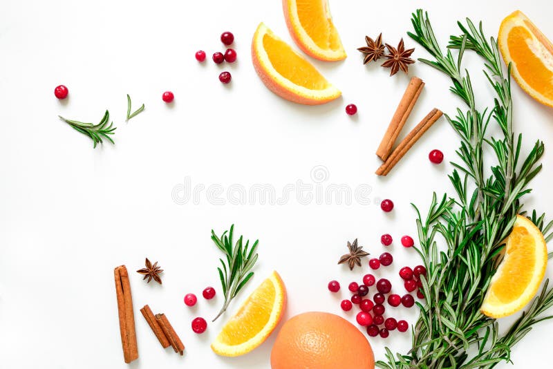 Winter warmer drink background