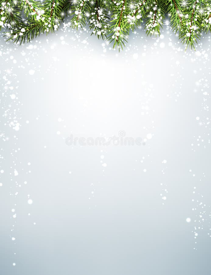 Winter xmas background stock vector. Illustration of green - 61848980