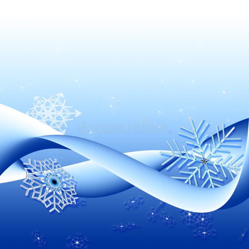 Winter background with snowflakes for your projects. Winter background with snowflakes for your projects