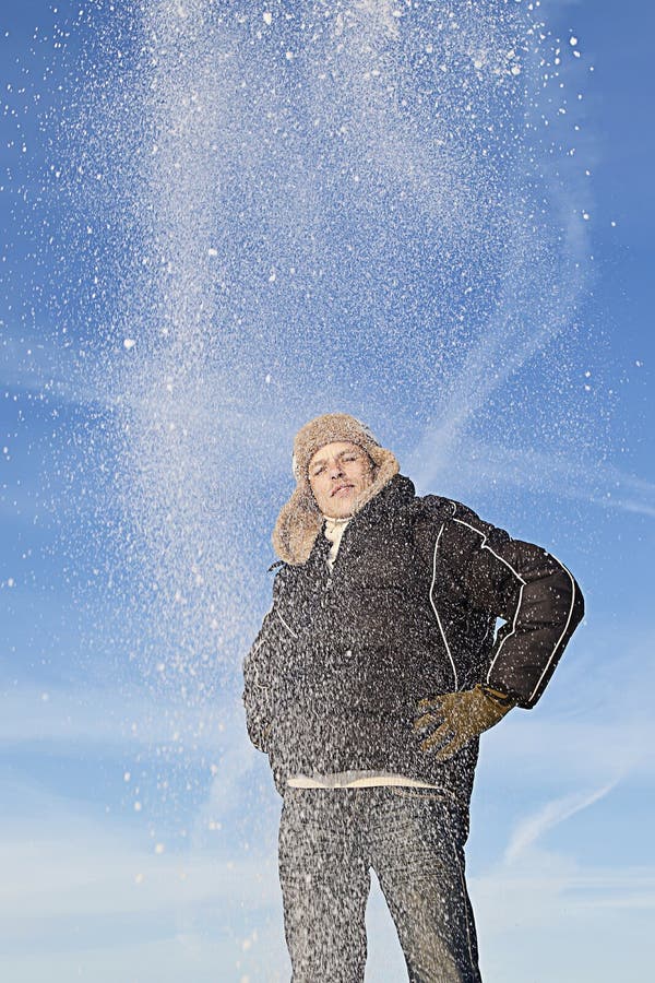Wintermann stockfotos Wintermann stockfotos