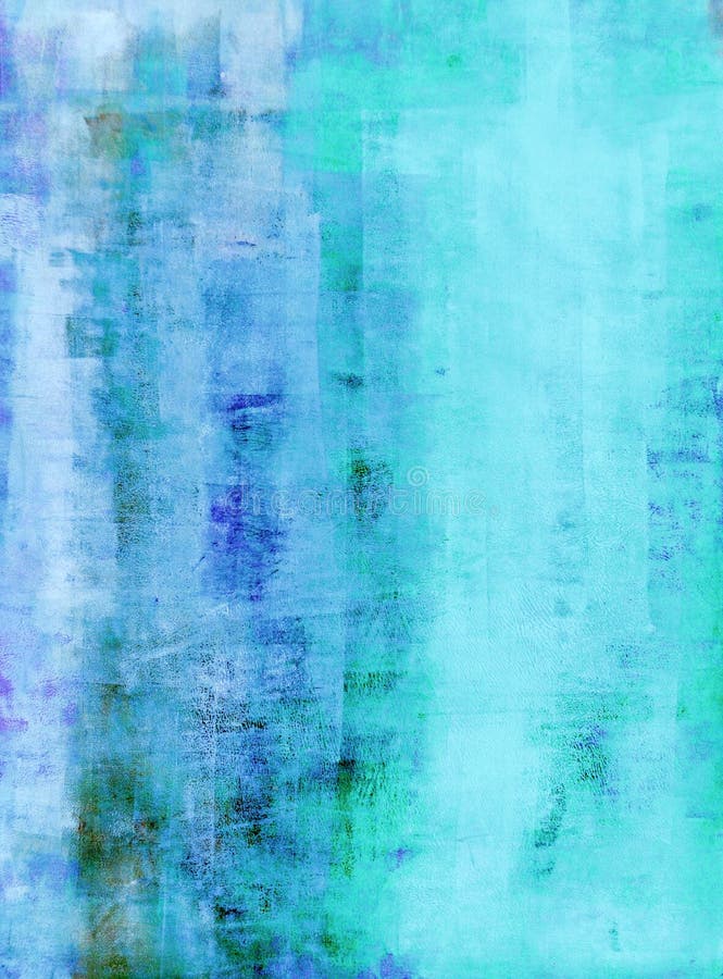 Wintertaling en Blauw Abstract Art Painting royalty-vrije stock fotografie Wintertaling en Blauw Abstract Art Painting royalty-vrije stock fotografie