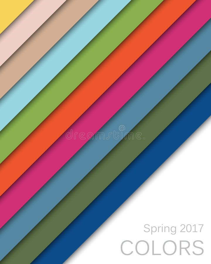 2017 spring colors palette banners. 2017 spring colors palette banners