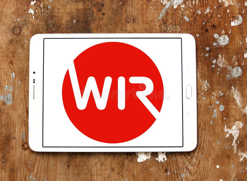 WIR Bank logo stock image WIR Bank logo stock image