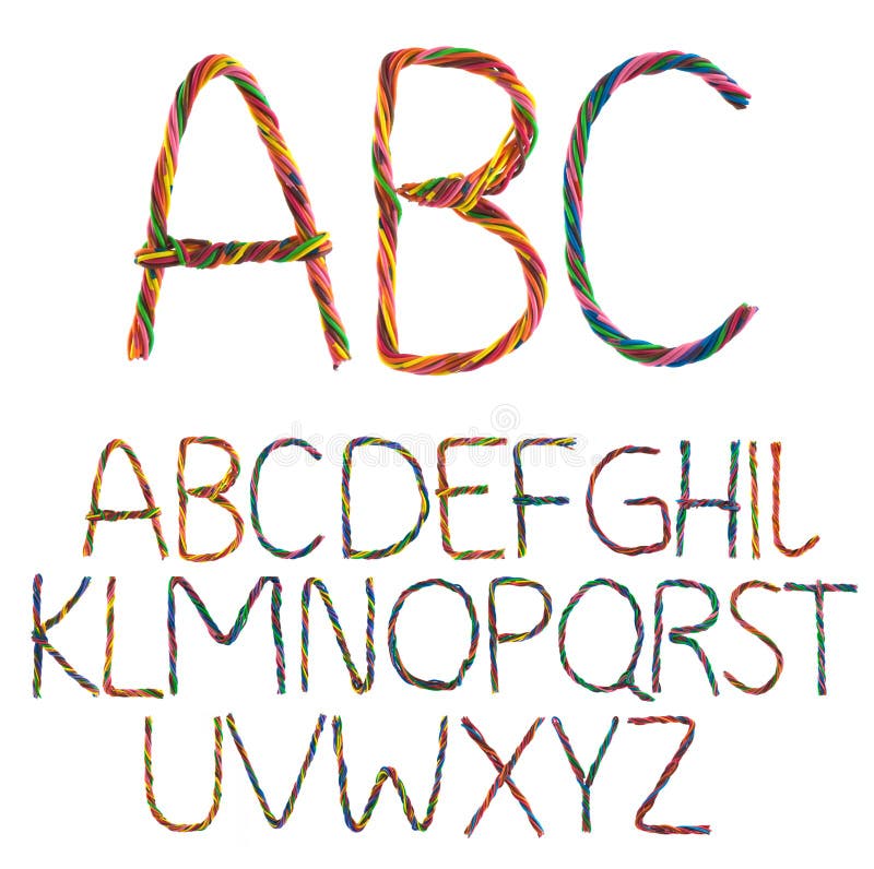 Wire alphabet