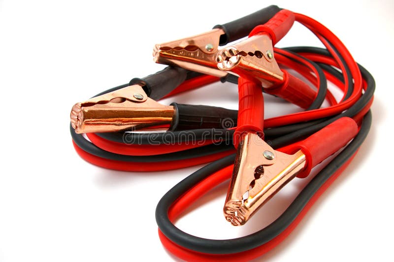 The Wire for battery. stock photo. Image of grip, instruments 6274672