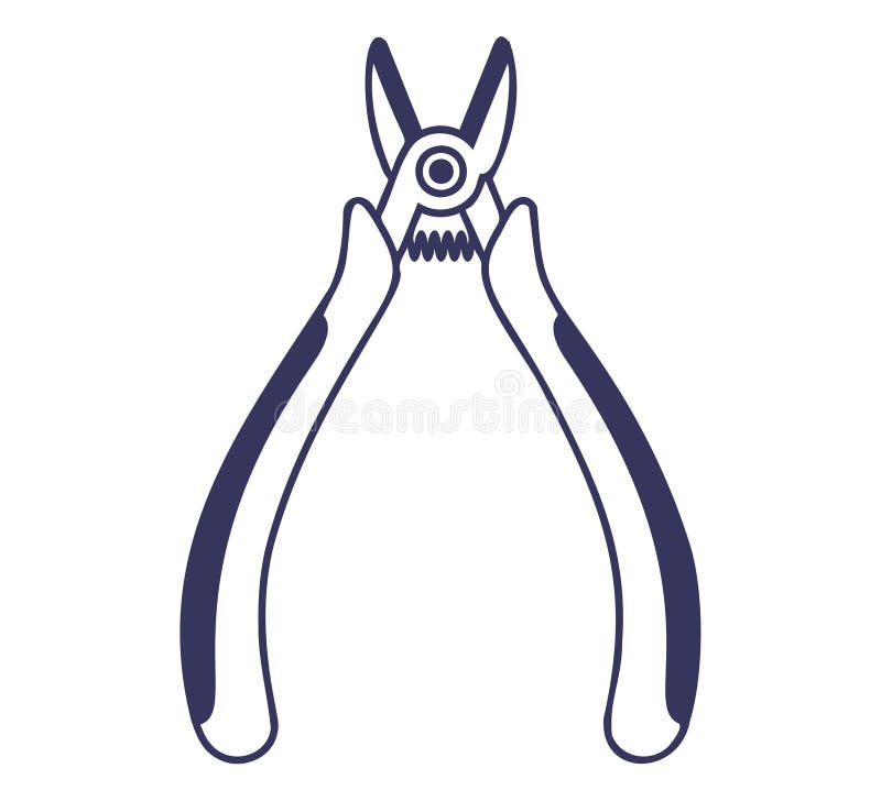 Side Cutting Plier Stock Illustrations 20 Side Cutting Plier Stock