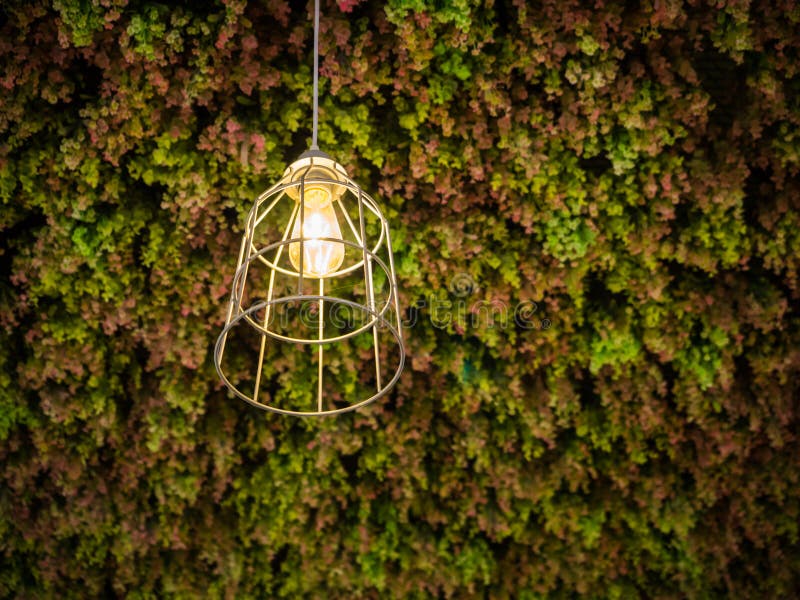 Wireframe hanging lamp stock image. Image of electrical 89450925