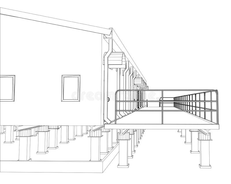 Floor Plan Storage Warehouse Stock Illustrations 103 Floor Plan