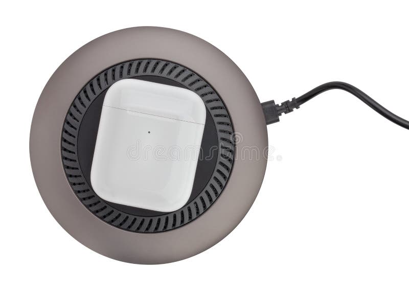 Wireless charger with air pods charging case