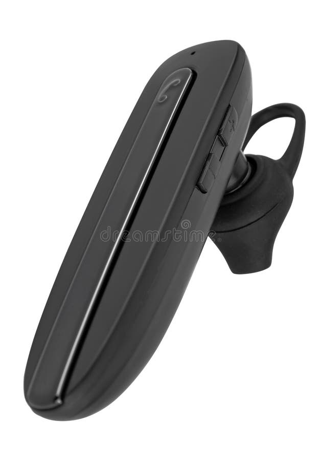 Wireless Headset, Phone Accessory, on White Background in Isolation