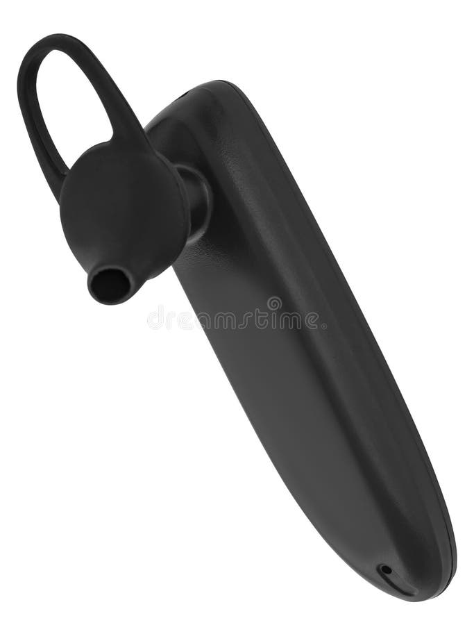 Wireless Headset, Phone Accessory, on White Background in Isolation