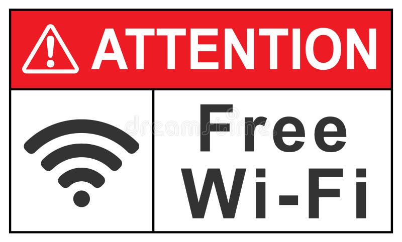 Wireless Symbolverbindung der WiFi Signalikone. Abschluss Netznetz Logozeichen an. Vektorillustrationsbild. isoliert auf weißem ba lizenzfreie abbildung