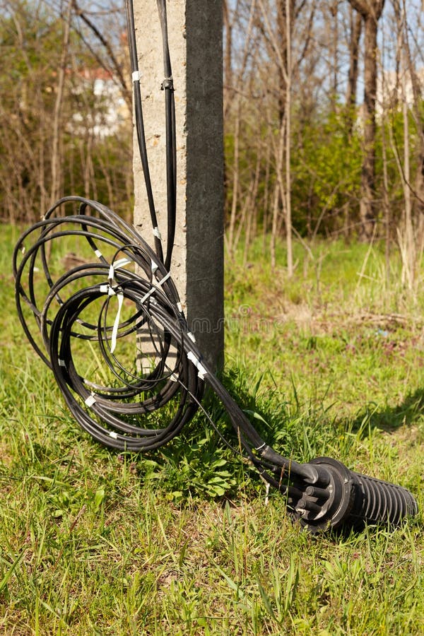 Wires hanging with ceiling stock photo. Image of decorative 50670710