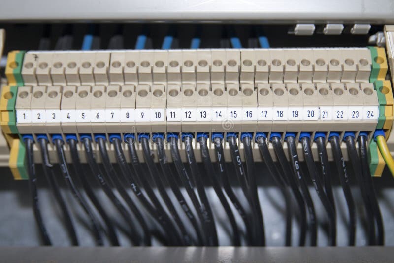 Wiring royalty free stock image