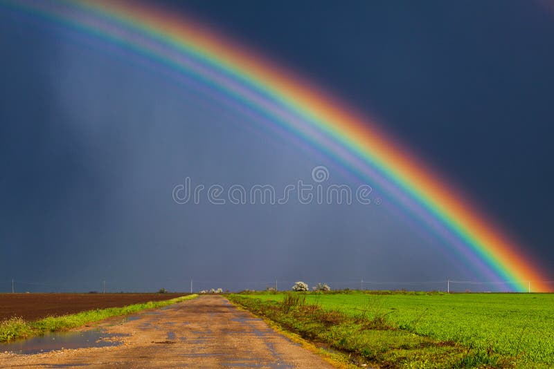 Wirklicher Regenbogen