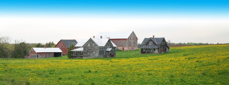 Wisconsin-Molkerei-Panorama, Fahne lizenzfreies stockbild Wisconsin-Molkerei-Panorama, Fahne lizenzfreies stockbild