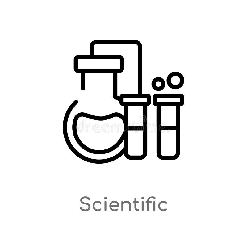 wissenschaftliche Vektorikone des Entwurfs lokalisiertes schwarzes einfaches Linienelementillustration vom Chemiekonzept Editable vektor abbildung wissenschaftliche Vektorikone des Entwurfs lokalisiertes schwarzes einfaches Linienelementillustration vom Chemiekonzept Editable vektor abbildung