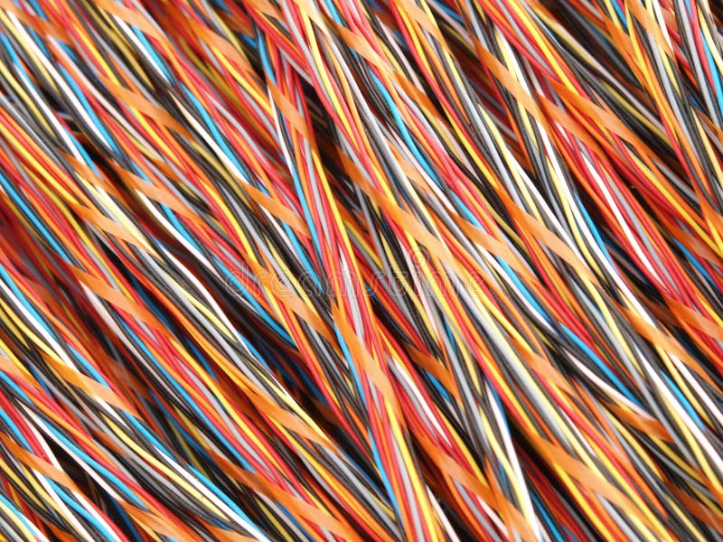 Wisted copper wires