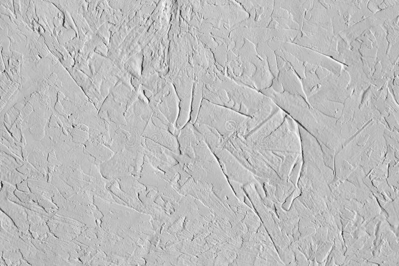 Wit achtergrondontwerp. textuur van de wand met decoratieve stucco stock afbeelding