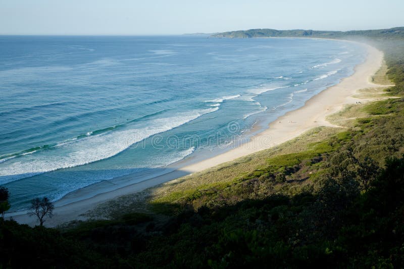 Tallow Beach Byron Bay New South Wales Australia. Tallow Beach Byron Bay New South Wales Australia