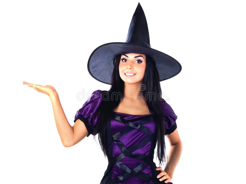 Witch shows hand up