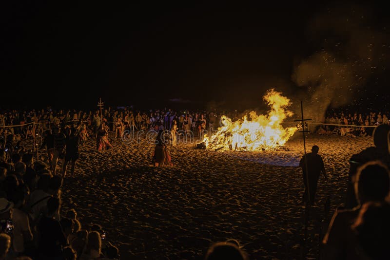 Witches around the campfire